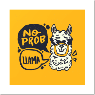 No Prob Lama Posters and Art